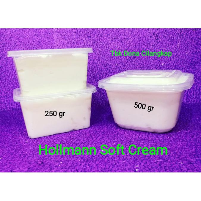 

HOLLMAN SOFT CREAM RE-PACK 500 GR MURAH PROMO Kode 135