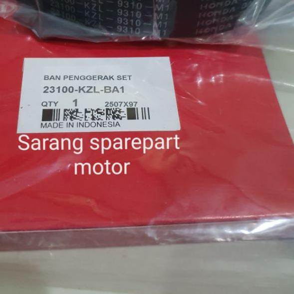 Van Belt V-Belt Assy / Ban Penggerak Set Beat Fi Beat New KZL