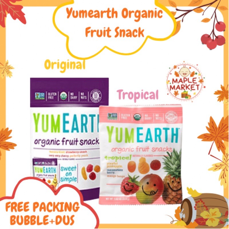 

Yumearth Organic Fruit Snacks || Small pack || 19,8gram