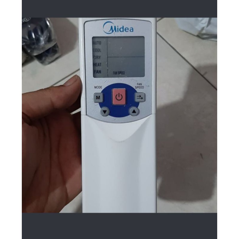 REMOTE REMOT AC MIDEA R05/BGE ORIGINAL ASLI