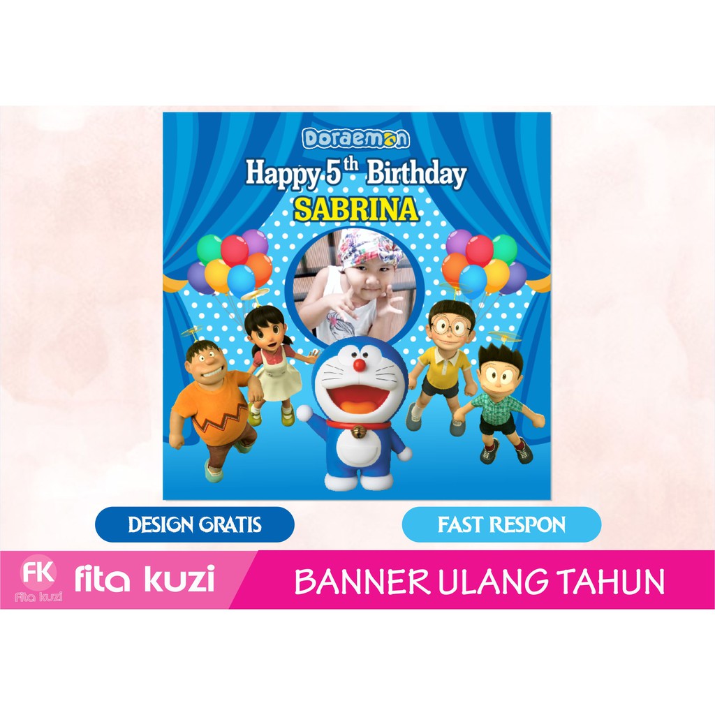 7000 Gambar Doraemon  Ultah  Paling Keren Gambar ID