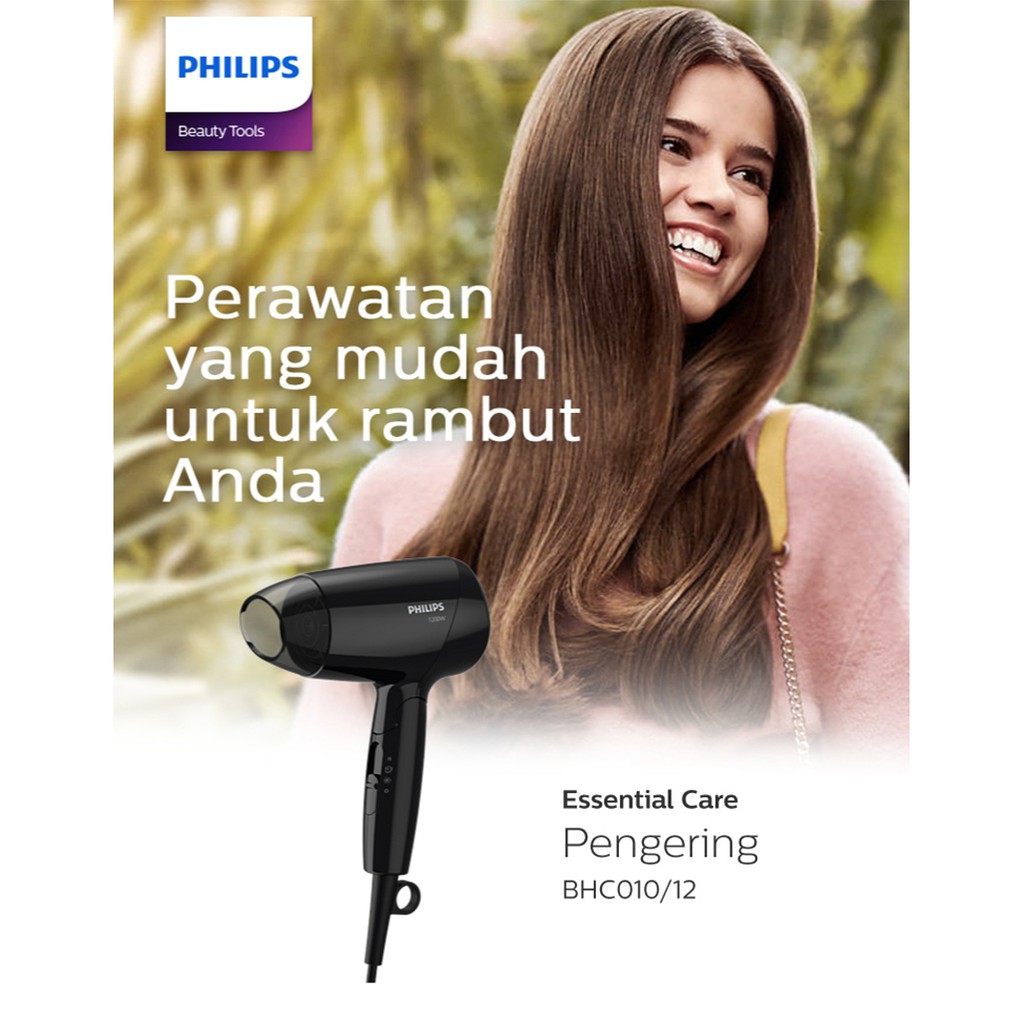 Philips Hair Dryer Alat Rambut Philips Essential Care BHC010  phillips hair dryer 1200w