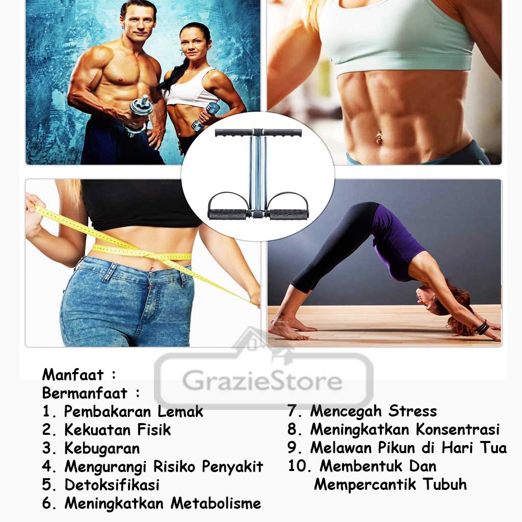 ALAT PENGECIL PERUT| ALAT PEMBAKAR LEMAK | ALAT FITNES RUMAHAN | ALAT OLAHRAGA DI RUMAH