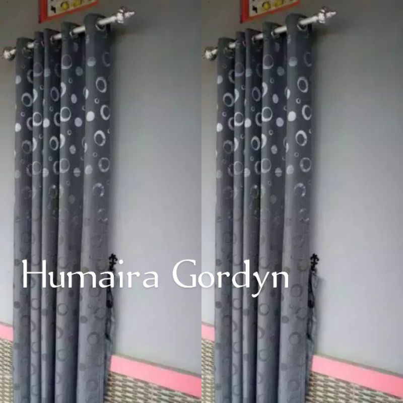 GORDEN PINTU GORDEN JENDELA MINIMALIS MOTIP EMBOS POLKADOT SMOKRING