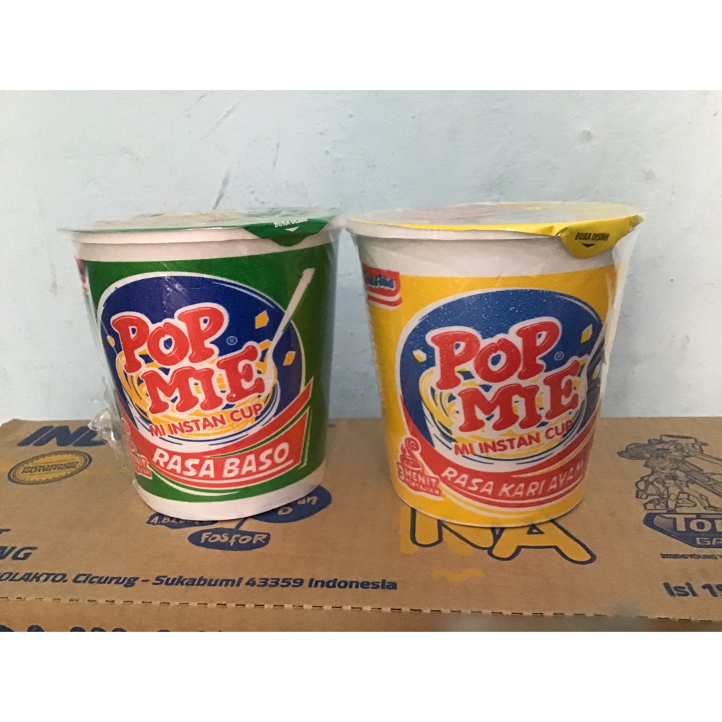 

Pop Mie 75 gr (Per 3 Pcs)