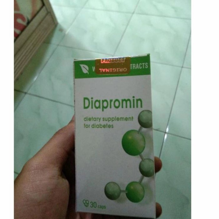 Diapromin Asli Original Obat Diabetes Efektif Menurunkan Kadar Gula