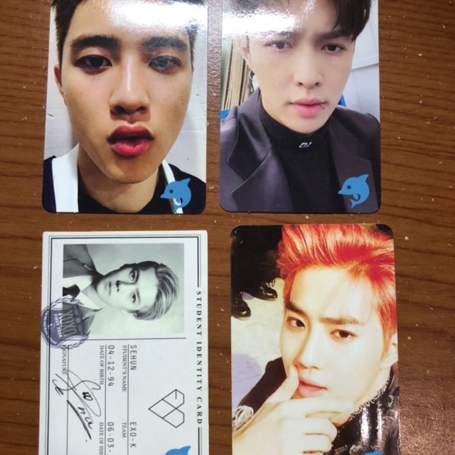 PC D.O, LAY, SUHO, SEHUN exo