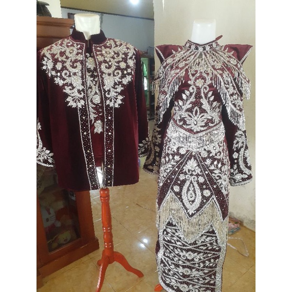 baju pengantin minang