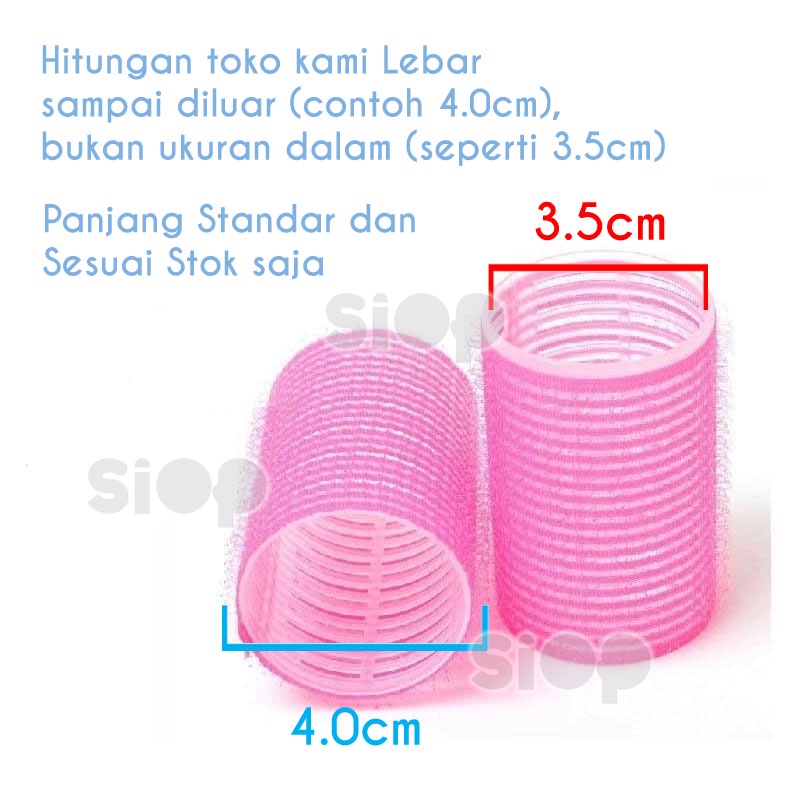 Roll Hair Curler Rambut Keriting Curling Styling - Gulungan Rambut Tube (SATUAN)-6