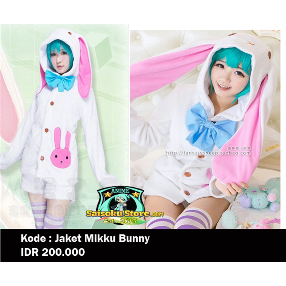 Termurah Jaket Miku Bunny Berkualitas