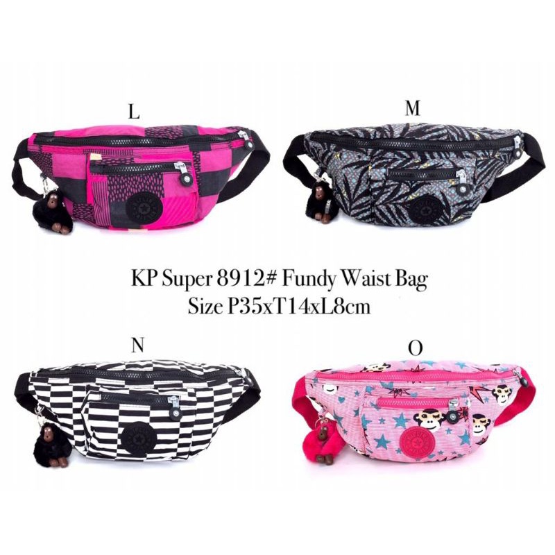 Tas pinggang wanita waist bag kp 8912 fundy import best seller cyutebags