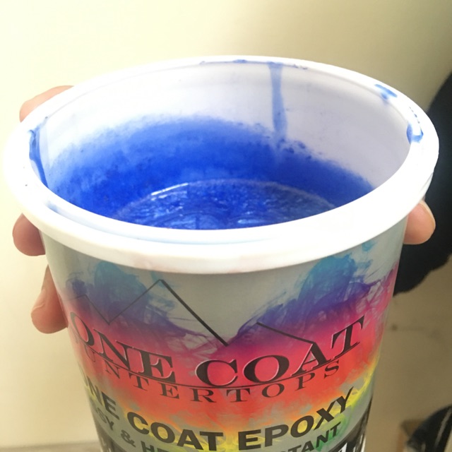 

Stoncoat cat epoxy blue met colour 1litter