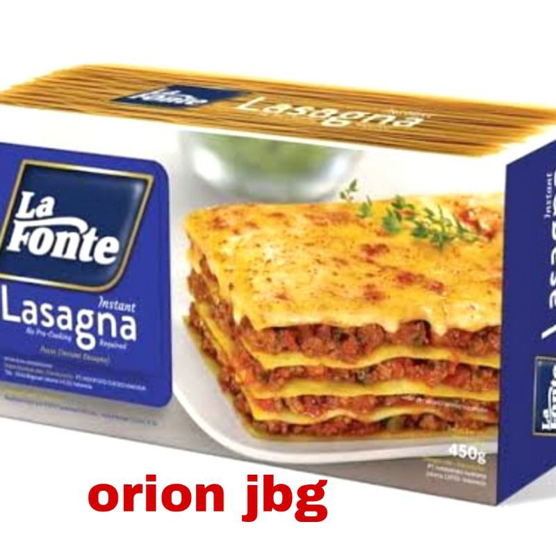 

450 grm / netto : 450 grm/ pasta(instan Lafonte) pcs