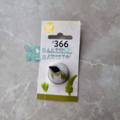 wilton spuit 366 wilton tips #366 decorating tips wilton leaf tips