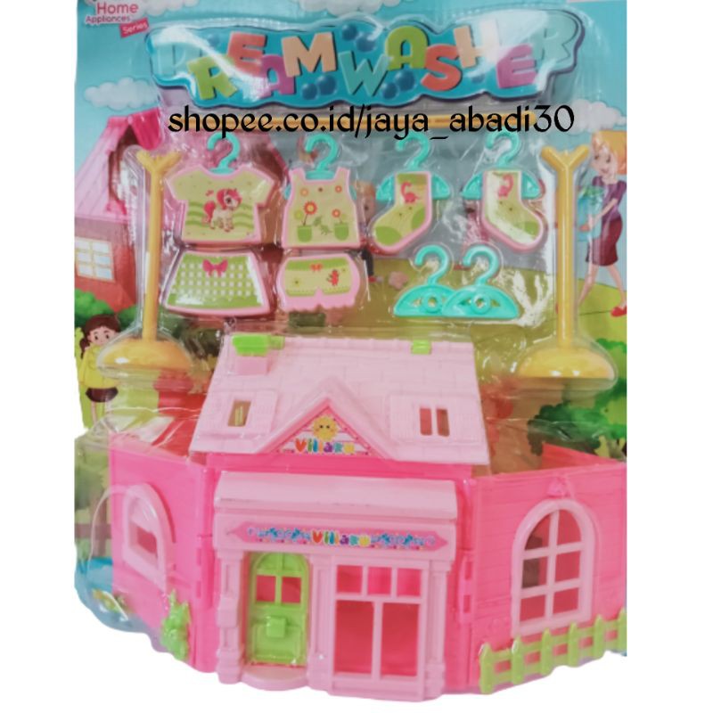 MAINAN ANAK PEREMPUAN RUMAH LAUNDRY / DREAM WASHER / RUMAH BAJU OCT2517