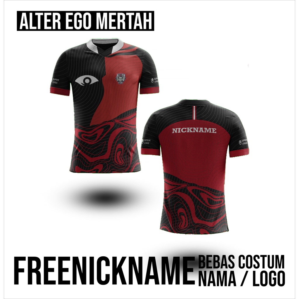 KAOS JERSEY ALTER EGO Free NickName
