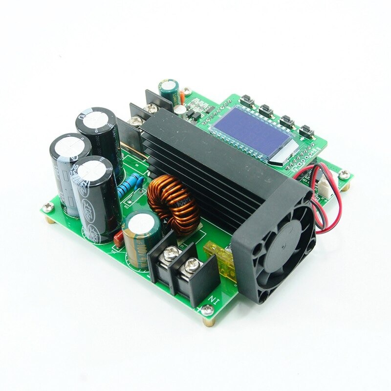 Boost Converter Regulator LCD Display Step Up Power Supply Module DC8V~60V to 10V~120V 900W 15A