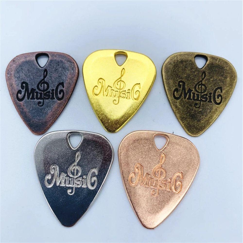 Lanfy Pick Gitar Untuk Wanita Dan Pria Penjualan Panas Paduan Seng Alat Musik Instrumen Stringed Sports Entertainment Plectrum