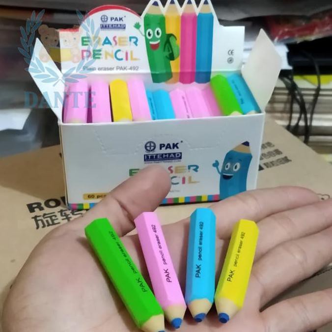 

Penghapus Pensil Lucu Bentuk Pensil PAK-492 - Satuan