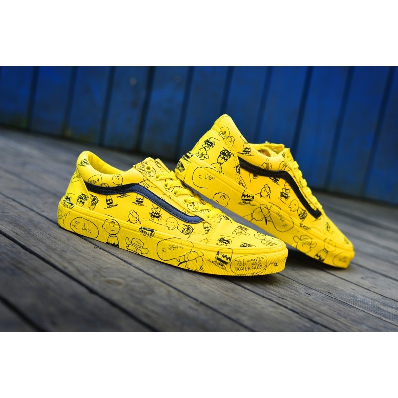 sepatu vans peanuts/sepatu santai/sepatu gaul/sepatu anak muda