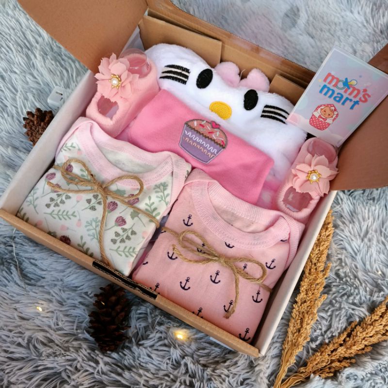 HAMPERS BAYI HADIAH KADO LAHIRAN BABY GIFT SET BOY & GIRL-Paket119000