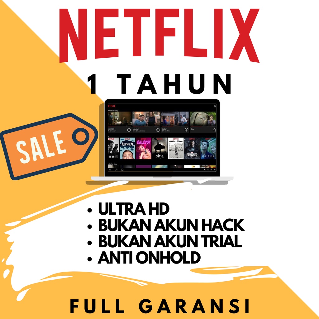 Netflixx 1 TAHUN BERGARANSI | Shopee Indonesia