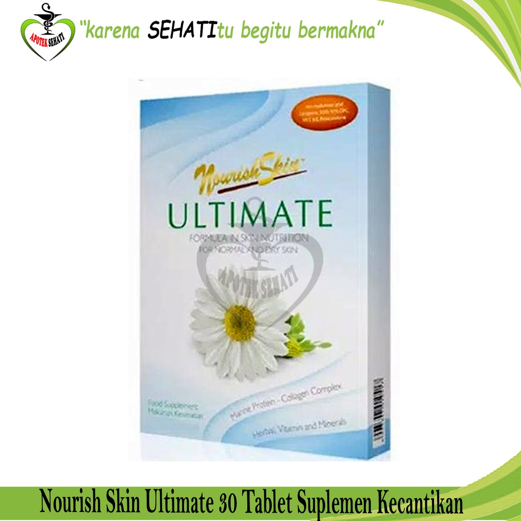 Nourish Skin Ultimate New Formula Suplemen Kulit Cantik Putih Antiaging Nouriskin