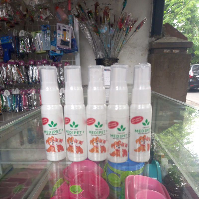 MEDIPET - MEDISAFE obat kutu semprot anti thick flea spray anjing kucing 30ml/obat kutu kucing