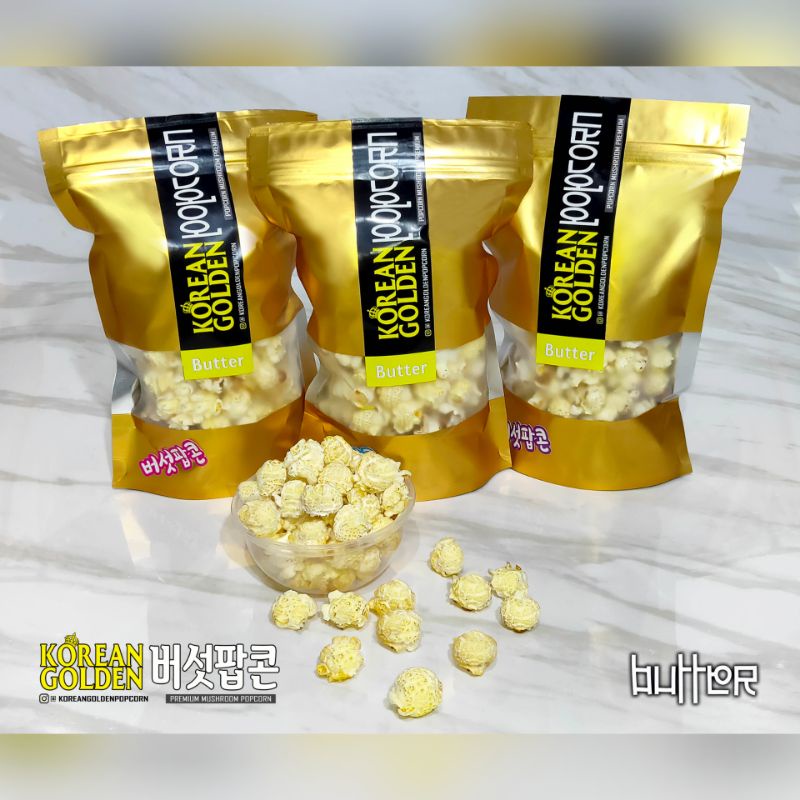 

Korean Golden Salted Butter Mushroom Popcorn