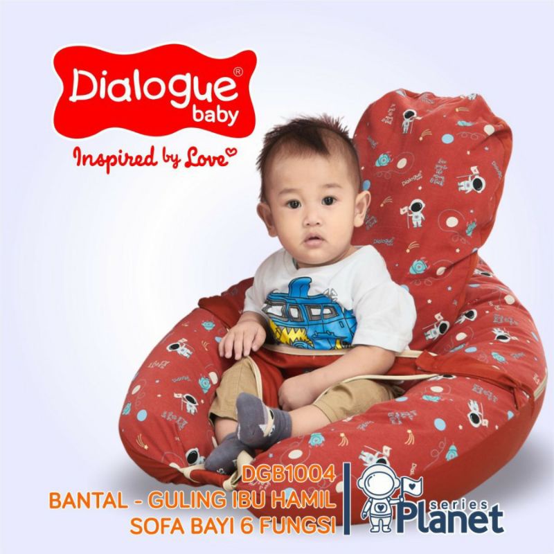 DIALOGUE 6IN1 BANTAL GULING IBU HAMIL, MENYUSUI DAN SOFA BAYI