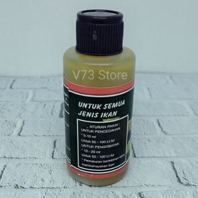 ACRIFLAVINE VIVIAN 100ML / OBAT LUKA IKAN DAN PENYAKITA IKAN