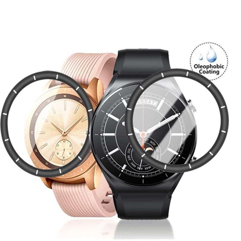 Pelindung Layar Smartwatch PMMA Flexible Anti Gores / Sidik Jari / Minyak Untuk Xiaomi Watch S1