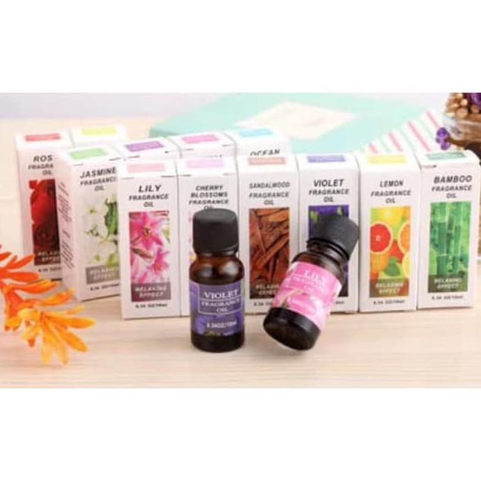 Minyak Aromaterapi / Chenf Pure Essential Fragrance Oils Aromatherapy Diffusers 10ml