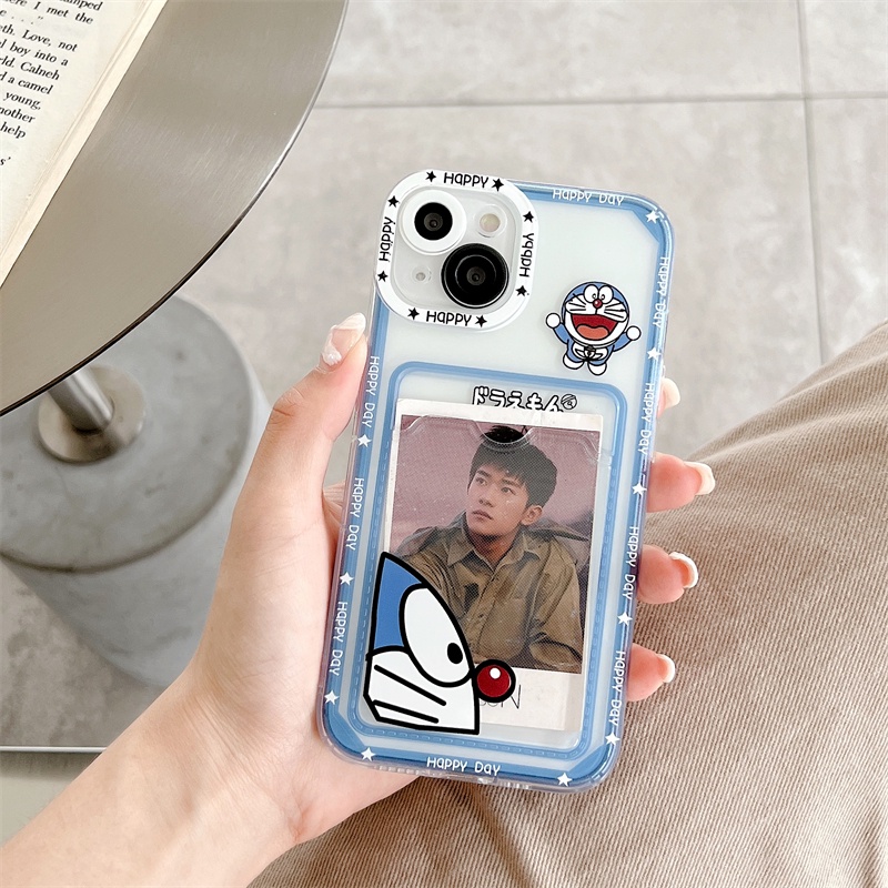 Soft Case Hp Gambar Doraemon Untuk iPhone 14 / 7 / 8plus / 11 / 12 / 13pro Max / X / XR / XS Max / SE 2020