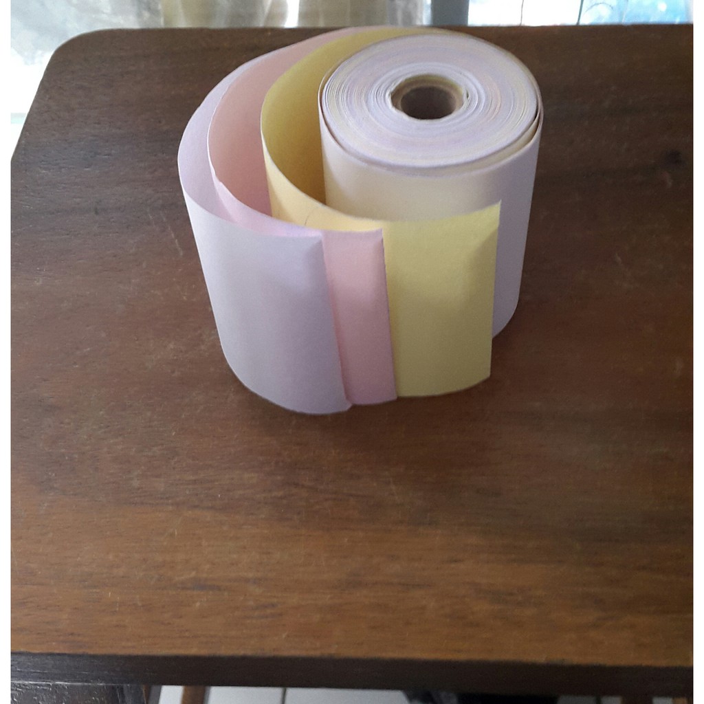 

Kertas struk kasir/thermal paper/kertas struk thermal/roller kasir 60 x 75 3 ply (10 roll/pack)