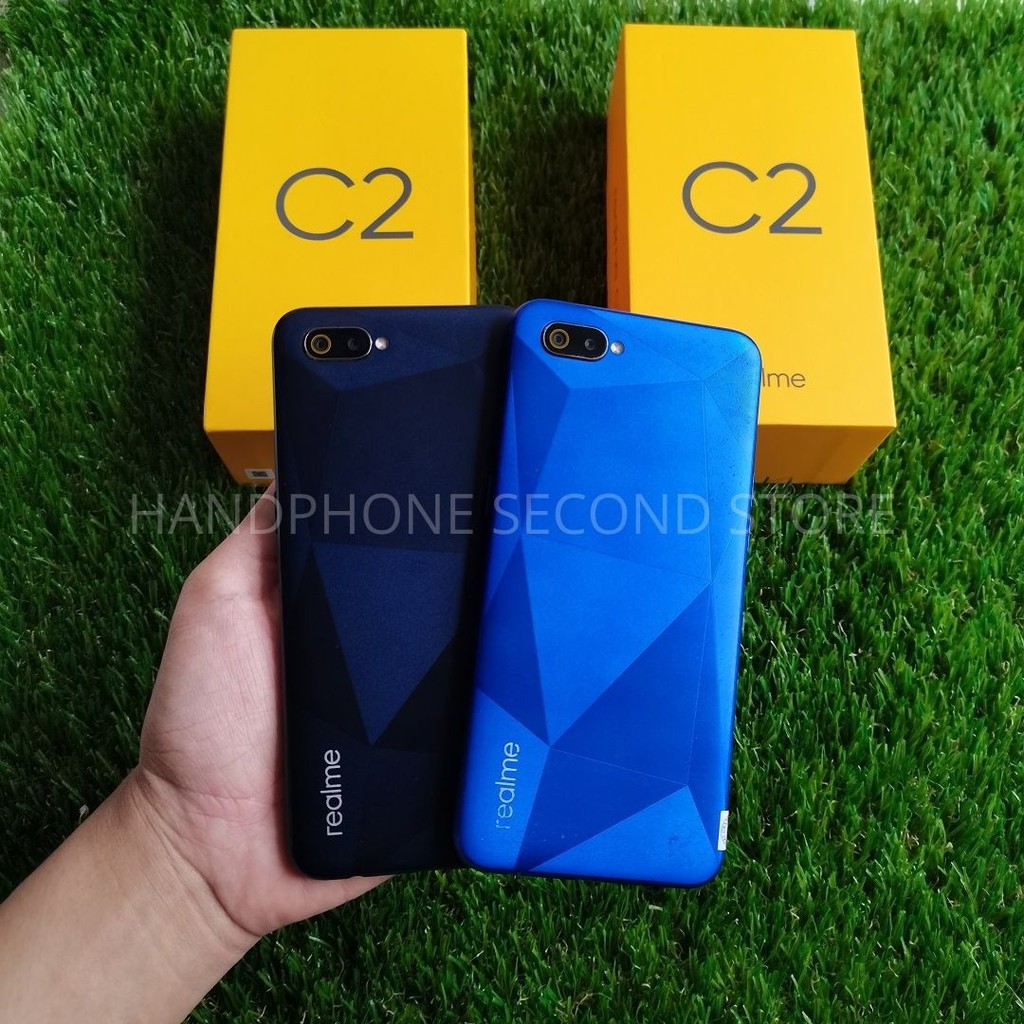 HANDPHONE HP REALME C2 3/32GB FULLSET SECOND SEKEN BEKAS MURAH-2