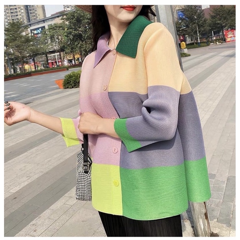 BANGKOK PLEAT BLOUSE - BLUS PLISKET