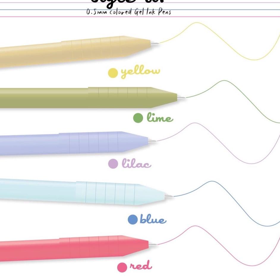 

Spesial Sale Paperie Lab - Style It! Color Gel Ink Pen