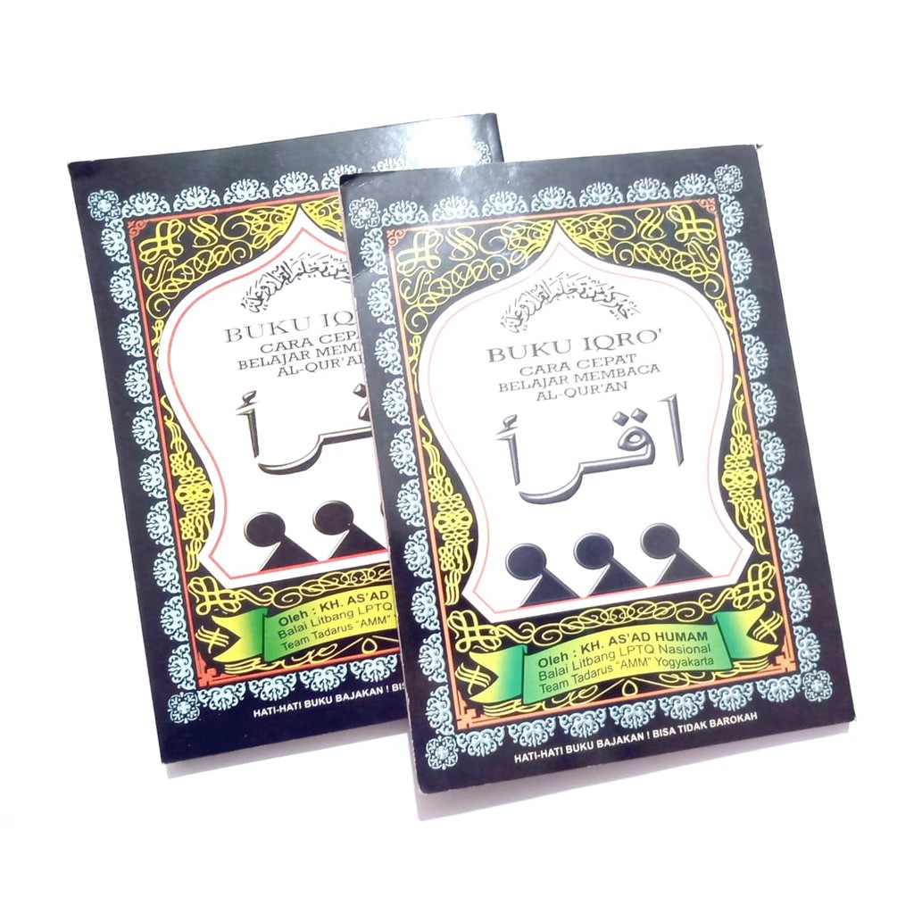 

BUKU IQRO' BESAR / BUKU NGAJI / LENGKAP JILID 1-6