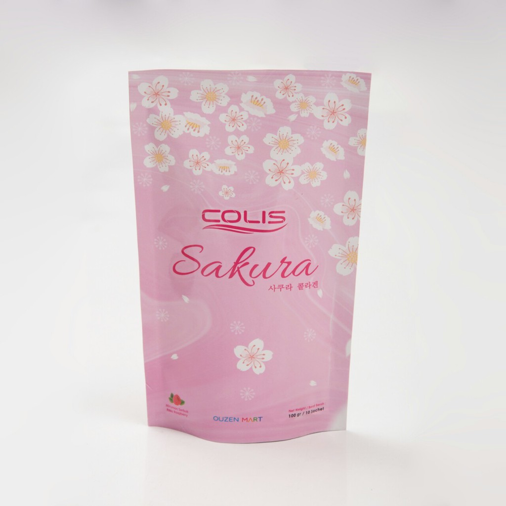 Colis Sakura Isi 10 Sachet-Sudah BPOM (tanpa pouch)