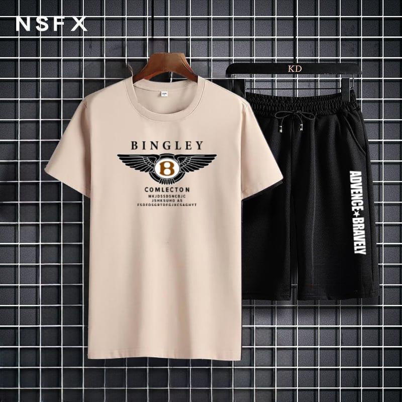 COD/ARPIOSSHOP - STELAN BINGLEY - SETELAN PRIA SATU SET ( KAOS + CELPEN )