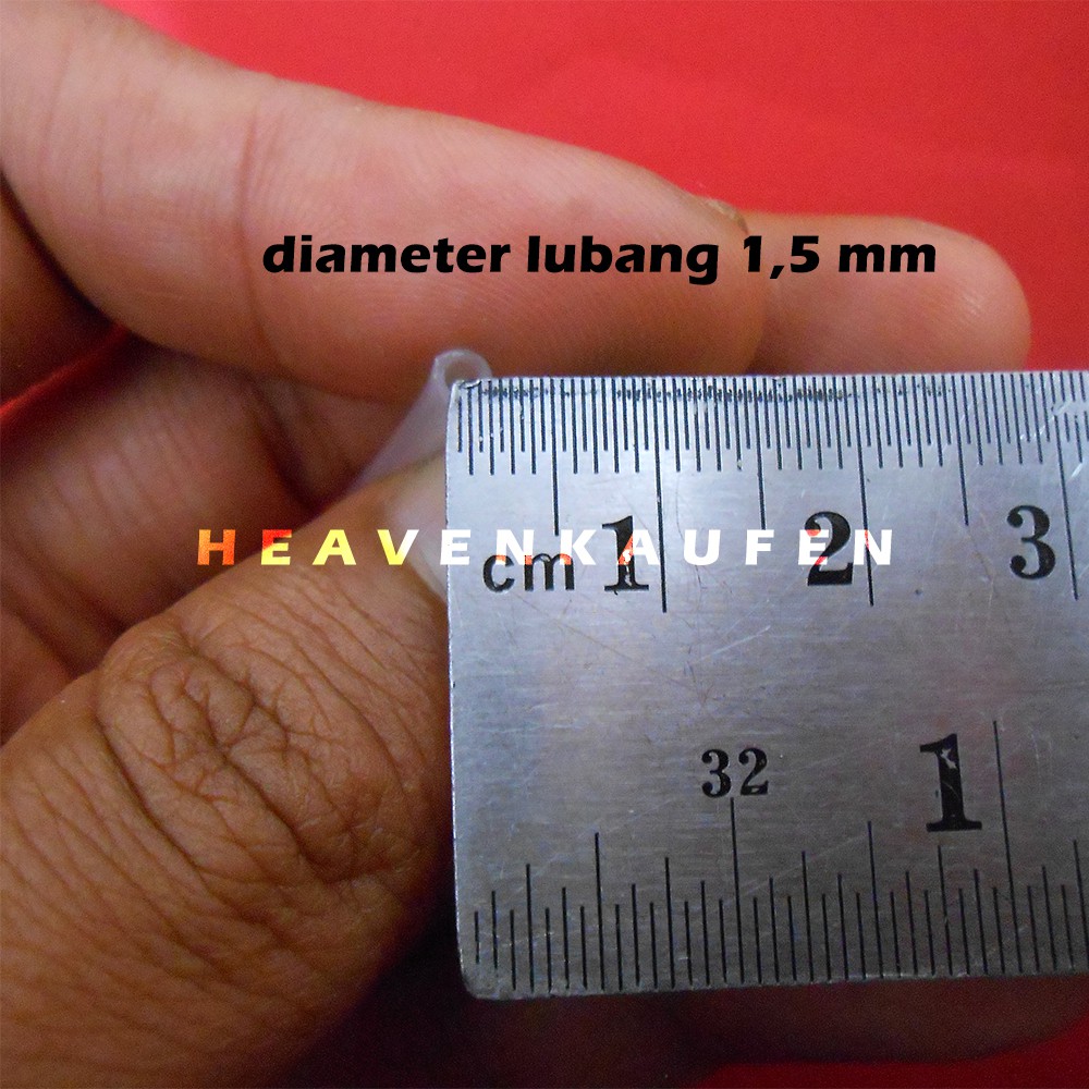 Piping / Pandepun Diameter Total 3 mm Diameter Lubang 1,5 mm Harga Per Rol