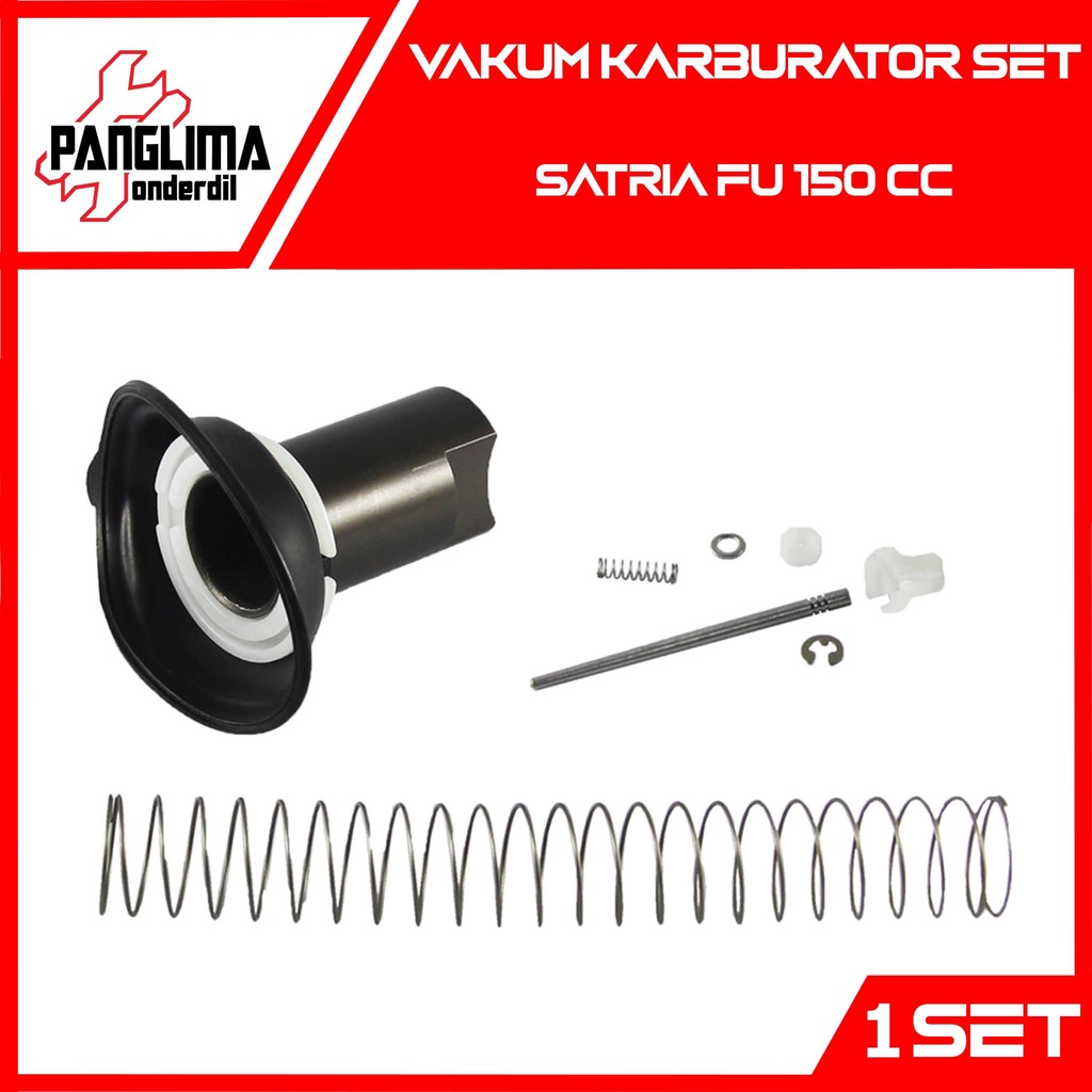 Vakum Karburator Set Satria FU-F 150-F150 Karbu-Carbu 2010-2015 Vacum Carburator Assy Karet-Jarum-Per Skep-Sekep