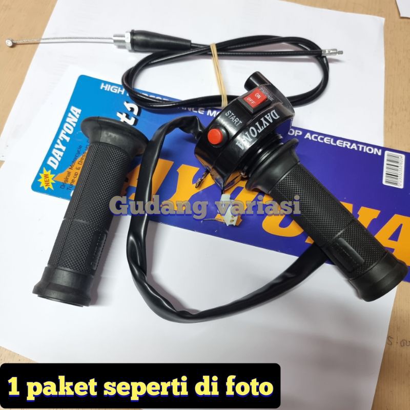 PROMO GAS SPONTAN PROTAPER BERING PLUS GRIP DAN KABEL UNIVERSAL SEMUA MOTOR