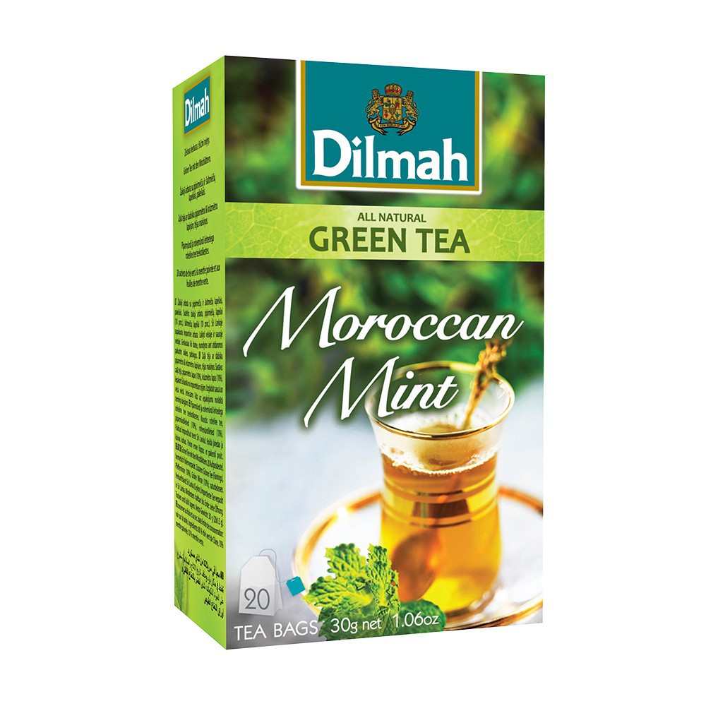 

Dilmah Teh Celup Green Tea Jasmine / Pure Green / Morrocan Mint