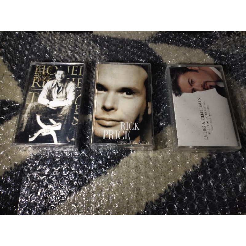 kaset pita lionel richie - rick price - george michael