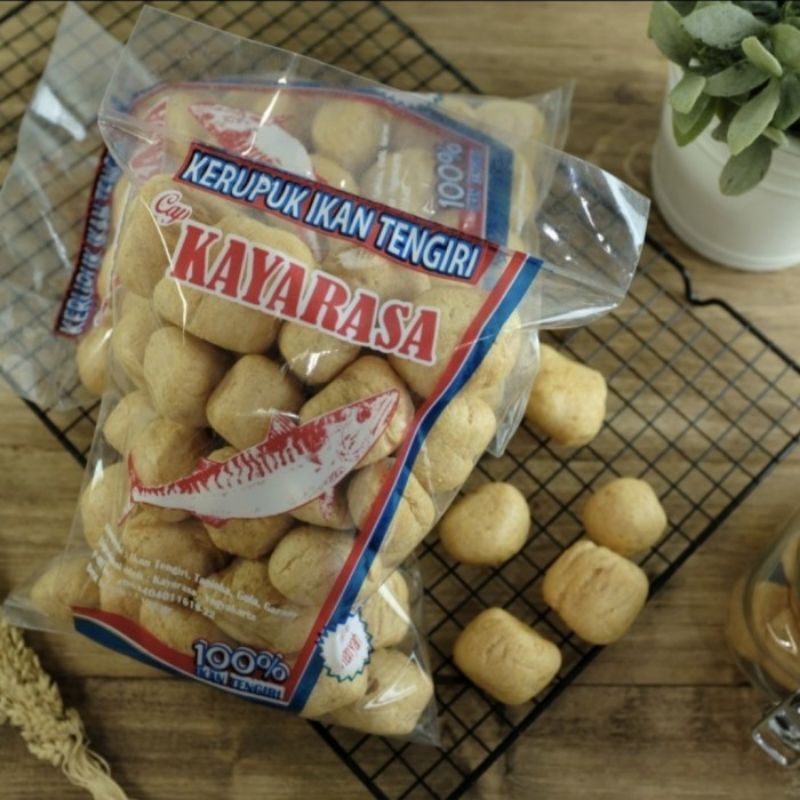 

Kayarasa Kerupuk 100% Ikan Tenggiri 120 Gr Halal Enak Gurih Renyah