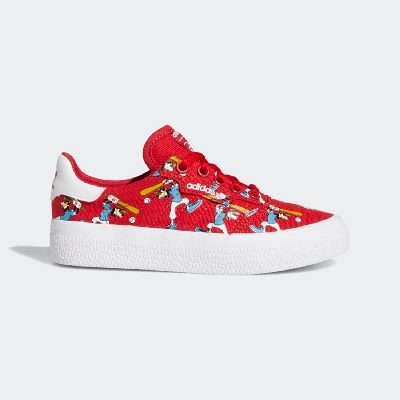 Adidas Kids 3MC x Disney Sport Goofy Shoes Red Original