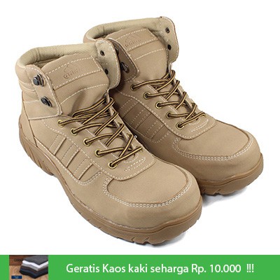 adidas grande cream sepatu pria boots safety original hanmade