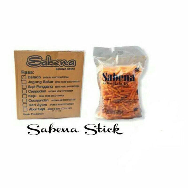 

Cemilan Enak Snack Stick Tepung Jagung Sabena 360gr